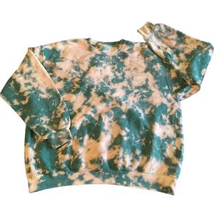 Reverse Tie Dye Crewneck unisex size 2XL Plus Size Sweater